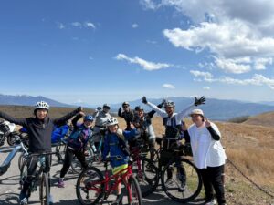 八ヶ岳を望む長野のサイクリング体験