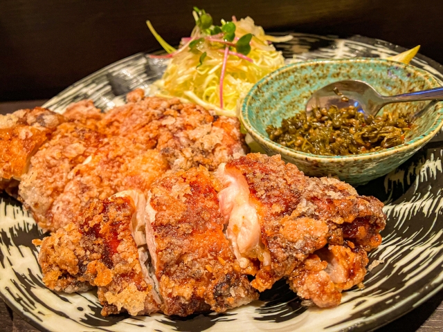山賊焼きを味わう長野のグルメ