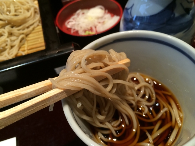 信州名物戸隠しそばの食べ方