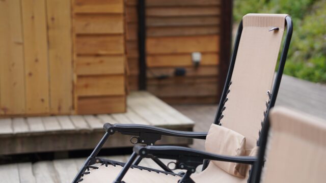 サウナ整い椅子 外気浴