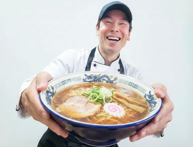 店員、ラーメン