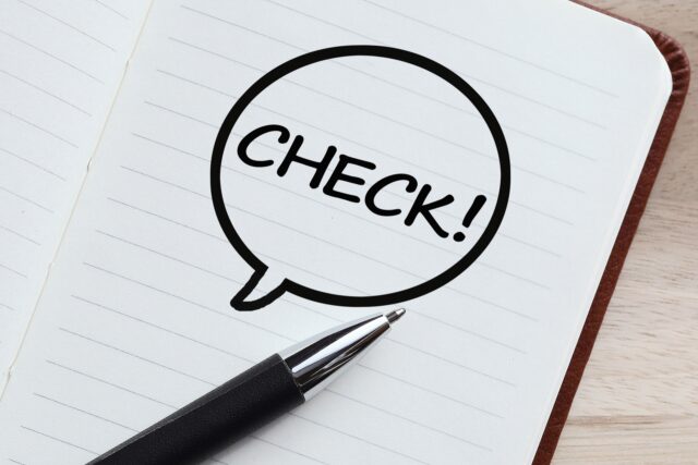 チェックポイント