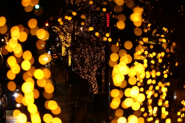 長野　2月　イルミネーション