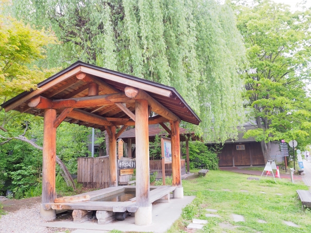 足湯　戸倉上山田温泉