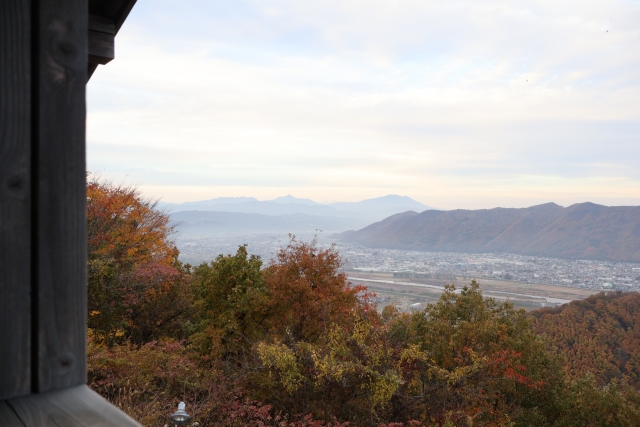 荒砥城からの景色
