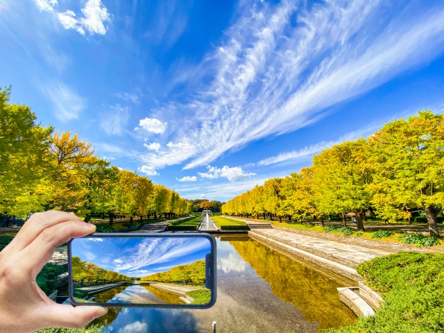 写真撮影のコツ　自然　滝