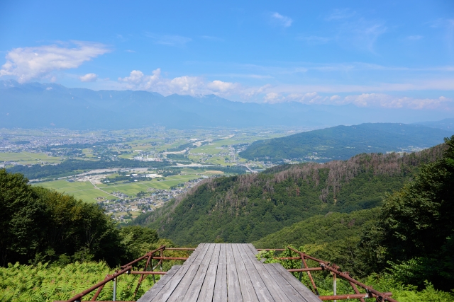 長峰山 展望台